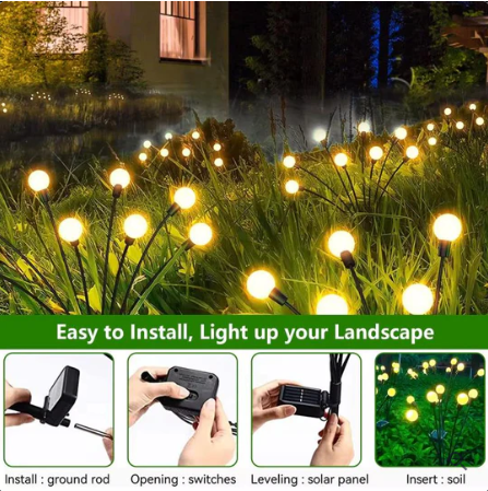 🌟 Solar Firefly Lights🌟