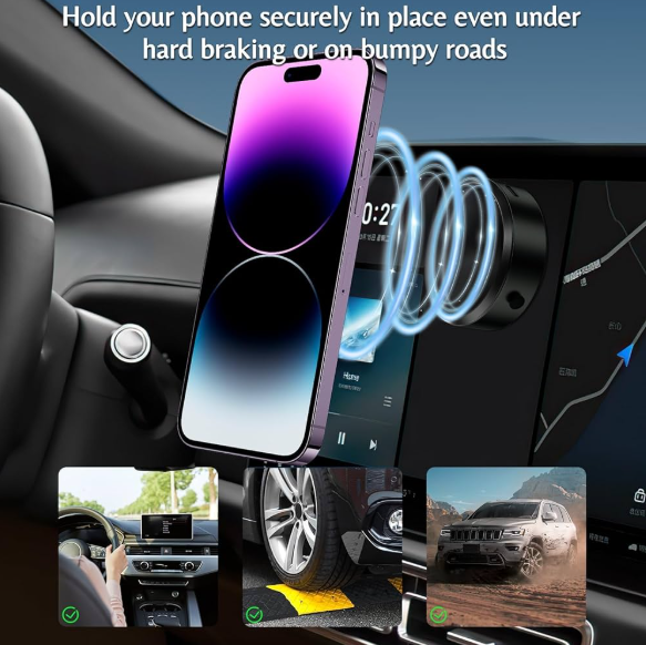 360° Magnetic Car Suction Phone Holder